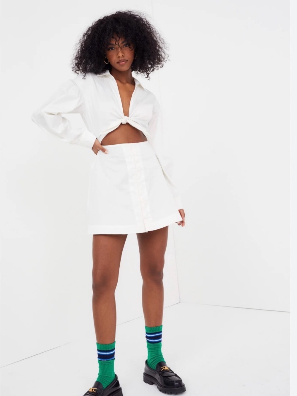 For Love & Lemons Jocelyn Cutout Mini Dress- Large